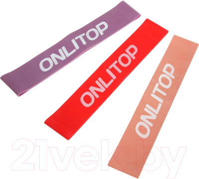 Набор эспандеров Onlytop 30x5см / 3791391 - фото
