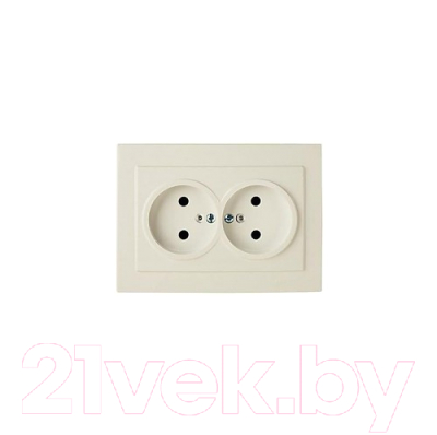 Розетка Элект RS16-237-БЖ - фото