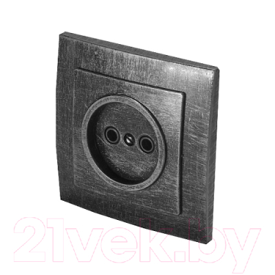 Розетка Элект RS16-131-ЧС - фото