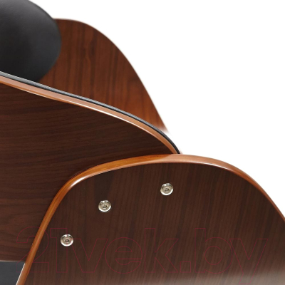 Стул барный Tetchair Lando (черный/орех/хром)