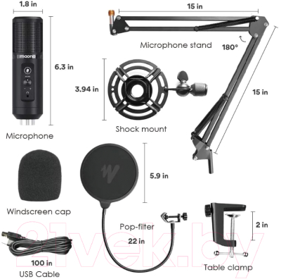 Микрофон Maono AU-PM422