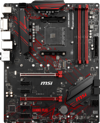 Материнская плата MSI B450 Gaming Plus - фото