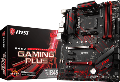 Материнская плата MSI B450 Gaming Plus