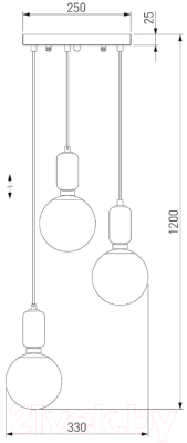 Люстра Евросвет Bubble 50151/3