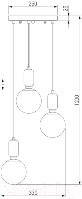 Люстра Евросвет Bubble 50151/3