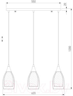 Люстра Евросвет Cosmic 50285/3