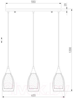 Люстра Евросвет Cosmic 50285/3