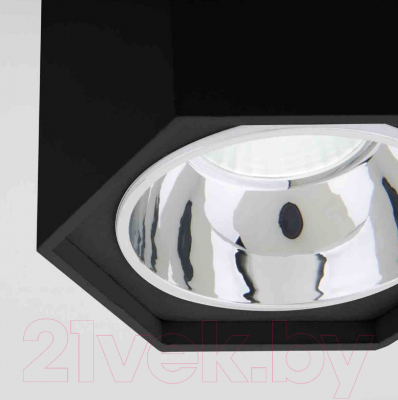 Точечный светильник Elektrostandard 7W 4200K 25037/LED (черный матовый)