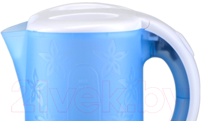 Электрочайник Centek CT-0054 (белый/синий)