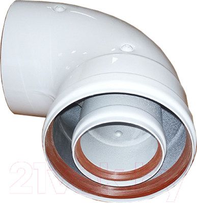 Поворот дымохода Ferroli 60/100 / 90160420 - фото