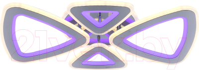 Потолочный светильник Aitin-Pro L8884/2+2 (хром/синий/желтый) - фото