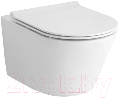 Унитаз подвесной Lucco Avva Rim ART 100314-101 (с крышкой) - фото