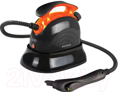 Пароочиститель Endever Odyssey Q-804 (черный/оранжевый) - фото