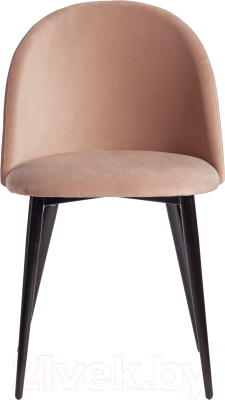 Стул Tetchair Monro ткань/металл (бежевый Barkhat 5/черный)