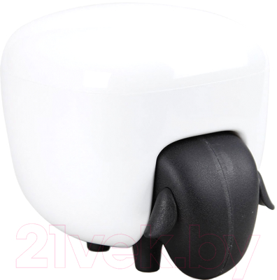 Контейнер для ватных дисков Qualy Sheep / QL10227-BK-WH - фото