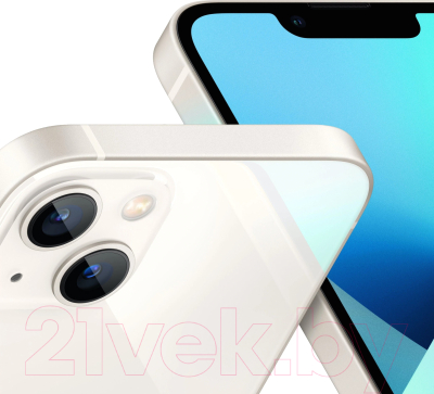 Смартфон Apple iPhone 13 128GB MLPG3 / MLMM3 (звездный свет)