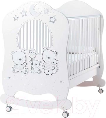 Детская кроватка Italbaby Happy Family Oblo 070.0800-0005 - фото