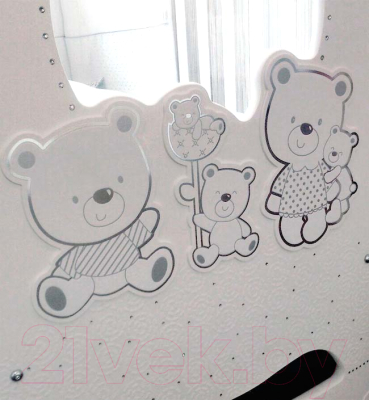 Детская кроватка Italbaby Happy Family Oblo 070.0800-0005