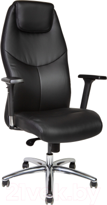 Кресло офисное Norden Леман / F195 (экокожа черный) - фото