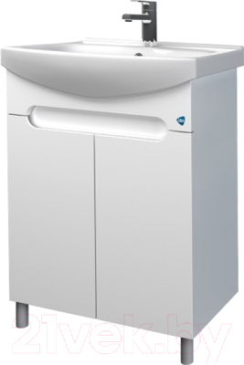 Тумба под умывальник АВН Элеганс 55 Ansi / 96.01 (Э) - фото