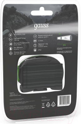Фонарь Gauss GFL302 / GF302