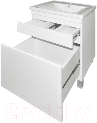 Тумба с умывальником Гамма Люкс 2-80 Этна-1055