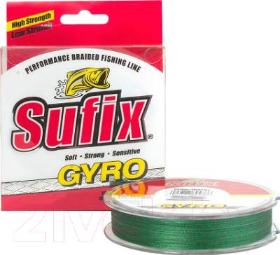 Леска плетеная Sufix GYRO Braid 0.30мм 17кг / DS1BL032ZF4B11 - фото