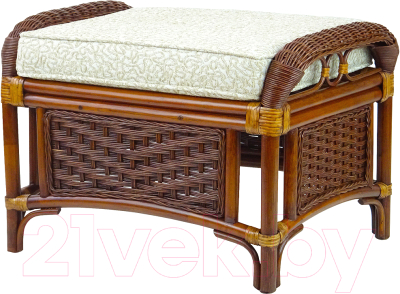 Пуф Мир Ротанга орех - фото