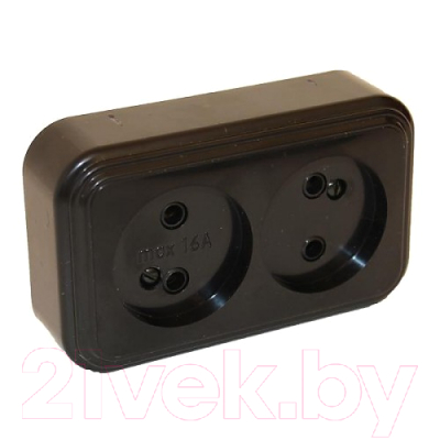 Розетка Элект RA16-237-Ч - фото