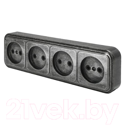 Розетка Элект RA16-464-ЧС - фото