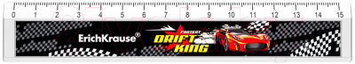 Линейка Erich Krause Drift King / 55431 - фото