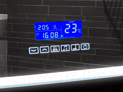 Зеркало Континент Glamour Led 70x90