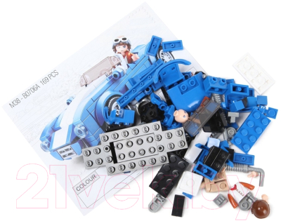 Конструктор Sluban Город Спорткар / M38-B0706A (169эл)