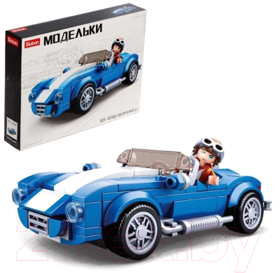 Конструктор Sluban Город Спорткар / M38-B0706A (169эл)
