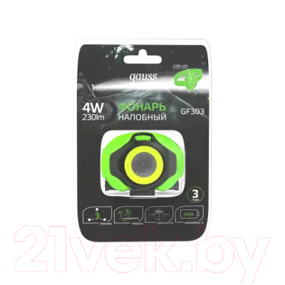 Фонарь Gauss GFL303 / GF303