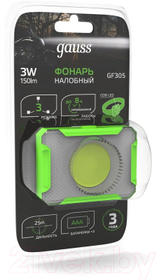 Фонарь Gauss GFL305 / GF305
