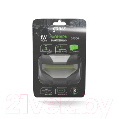 Фонарь Gauss GFL306 / GF306