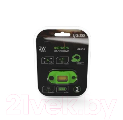 Фонарь Gauss GFL408 / GF408
