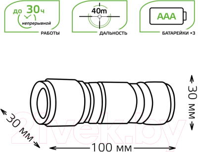 Фонарь Gauss GFL106 / GF106