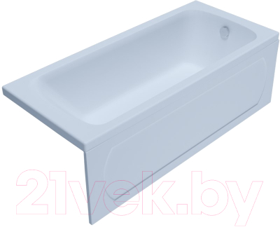 Ванна акриловая 1AcReal Gamma 160х70 (с каркасом и экраном)