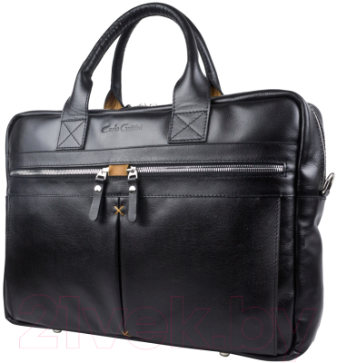 Сумка для ноутбука Carlo Gattini 1033-01 (черный) - фото