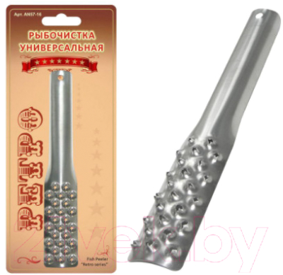 Нож для чистки рыбы Мультидом Ретро / AN57-16