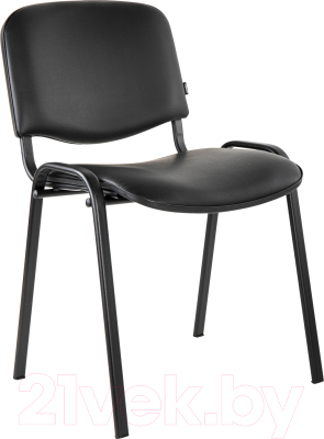 Стул офисный Brabix Iso CF-005 / 531977 (черный/кожзам черный) - фото