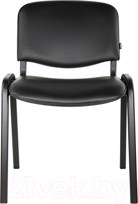 Стул офисный Brabix Iso CF-005 / 531977 (черный/кожзам черный)