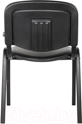 Стул офисный Brabix Iso CF-005 / 531977 (черный/кожзам черный)