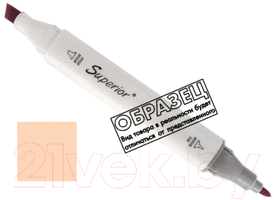 Маркер перманентный Superior Двусторонний 133 - фото
