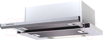 Вытяжка телескопическая Krona Kamilla Slim 600 2m / 00018159 - фото