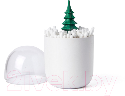 Банка в ванную Qualy Winter Time / QL10221-GN