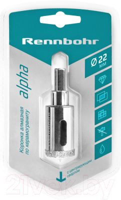 Коронка Rennbohr 676222 - фото