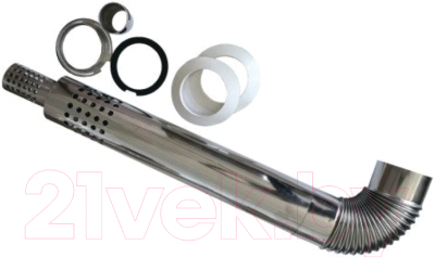 Дымоход для котла Ferroli 80/125 / 902601230 - фото